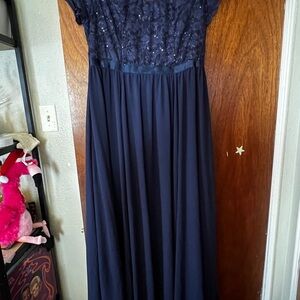 Torrid Navy Lace Dress